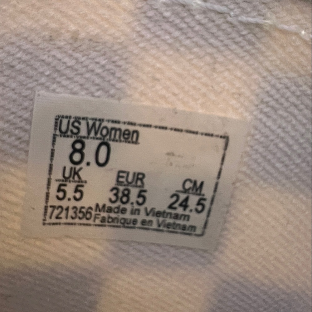 Vans Black and White Checkerboard Slip-Ons - Picture 4 of 4